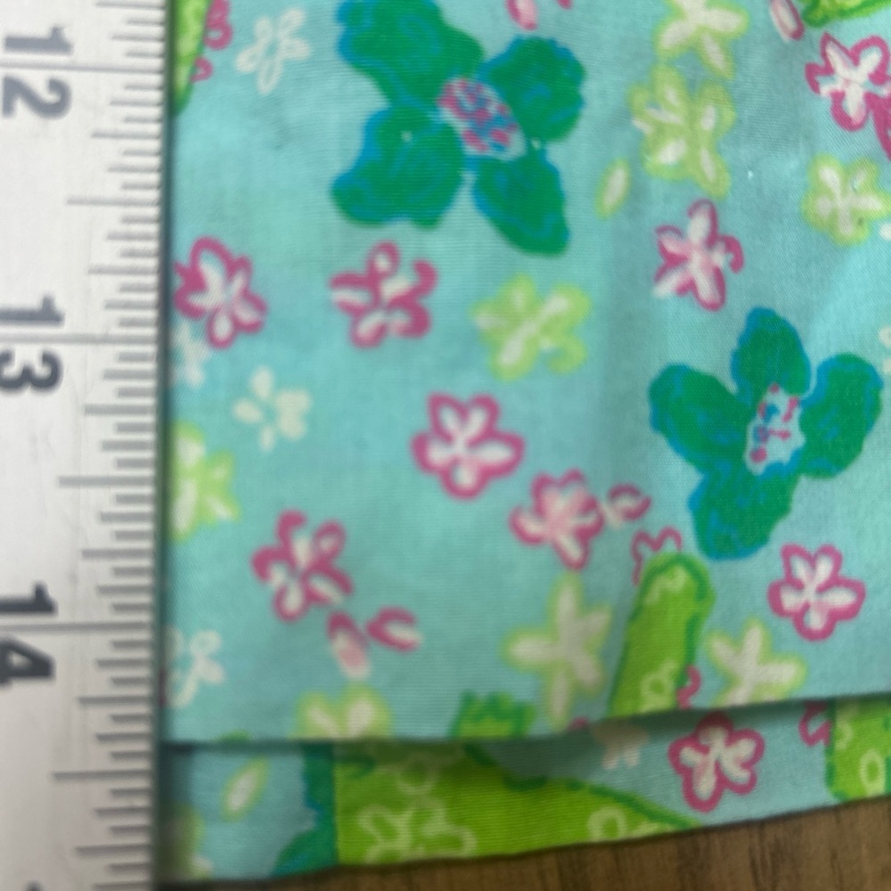 Lilly Pulitzer Alberta Gator Skort Size 6 Blue Green Alligator Golf Tennis - Picture 5 of 7